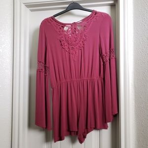 Maroon Long Sleeve Jumper
